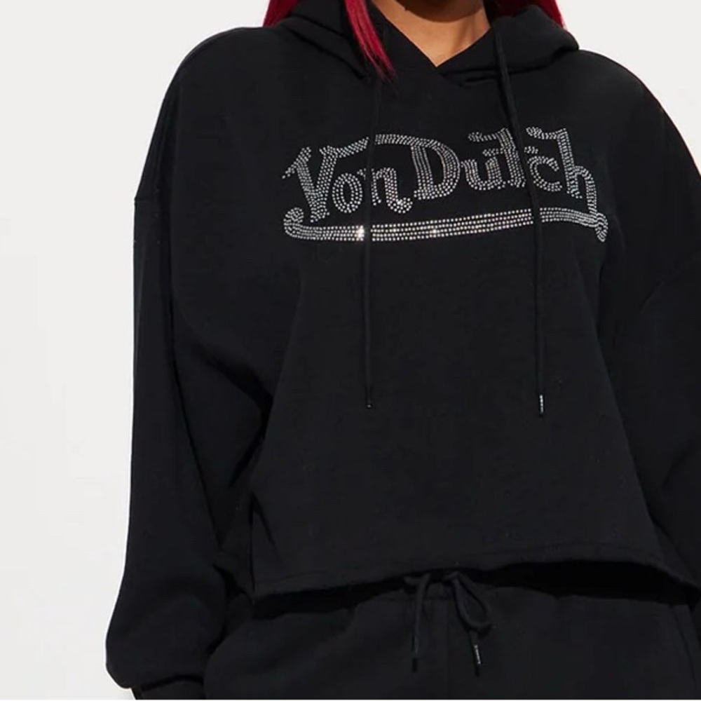 Black Von Dutch hoodie